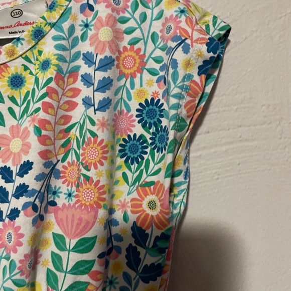 Hanna Andersson Colorful Floral Kids Dress - Picture 3 of 5